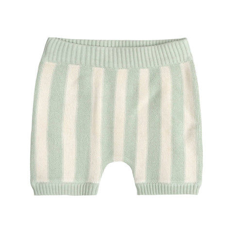 Viverano - Palm Trees Embroidered Baby Shirt & Shorts Set