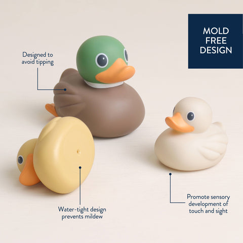 Itzy Ritzy - Itzy Ducky Family™ Bath Toys - Mallard