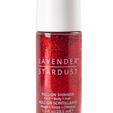 Roll On Glitter - Ruby Red