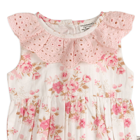 Viverano - Nova Floral Baby Romper + Headband - Floral