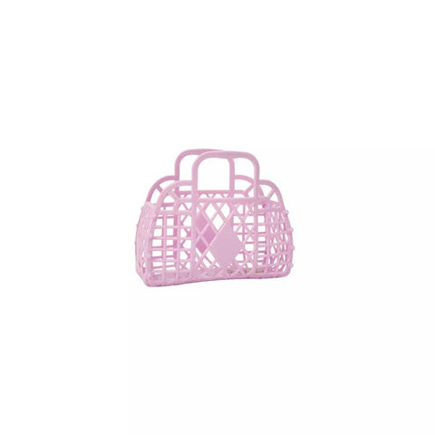 Sun Jellies - Mini Retro Basket - Lilac