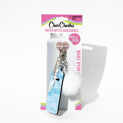 Tumbler Charm w/ Chapstick Holder - Stars & Sky Charm Bundle