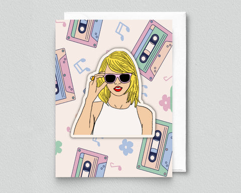 Inviting Affairs - Taylor Sticker Card