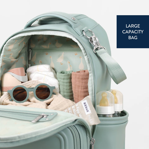 Itzy Ritzy - Backpack Diaper Bag - Silly Goose Boss Plus™