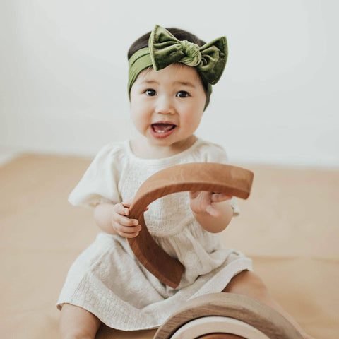 Baby Bling - Velvet Knot - Peridot
