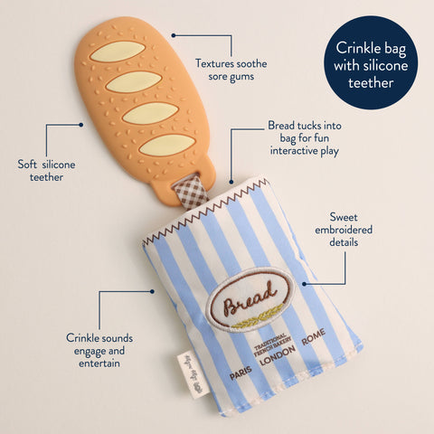 Itzy Ritzy - Baguette Teensy Crinkle™