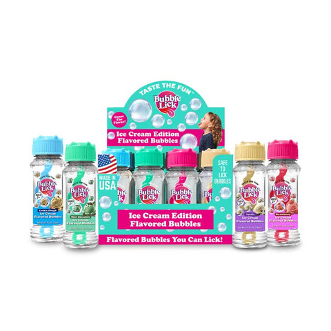 BubbleLick™ Ice Cream Bubbles
