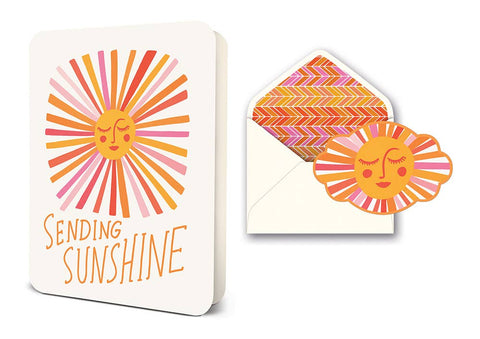 Studio Oh! - Deluxe Greeting Card - Sending Sunshine