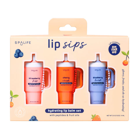 Hydrating Lip Balm Set - Lip Sips