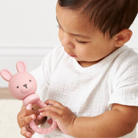 Itzy Ritzy - Sweetie Rattle - Pink Bunny