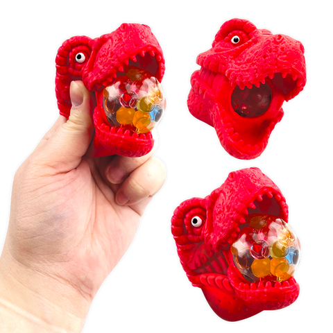 Squishy Fidget Dino Poppers