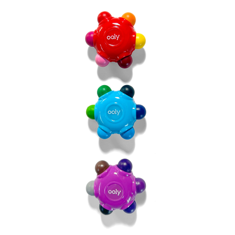 Ooly - Color Burst Easy Grip Crayons