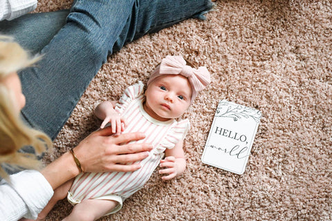 Pregnancy Milestone Cards, Baby Announcement & Reveal