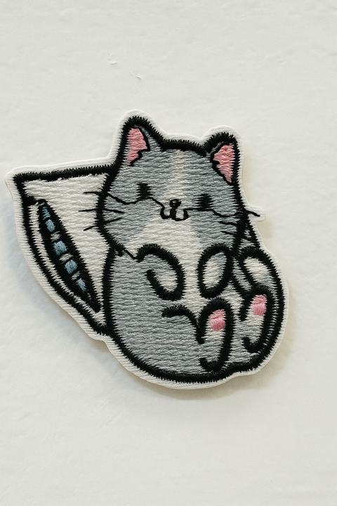 Happy Barb - Patch - Kitty On Pillow