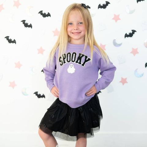 Sweet Wink - Sweatshirt - Spooky Ghost Patch