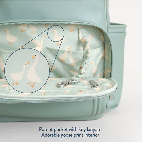 Itzy Ritzy - Backpack Diaper Bag - Silly Goose Boss Plus™