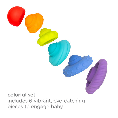 Ubbi - Silicone Teether Tower Toy