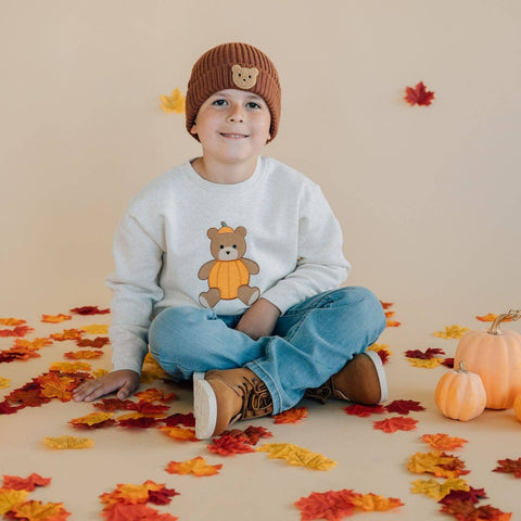 Sweet Wink - Beanie - Teddy Bear Patch