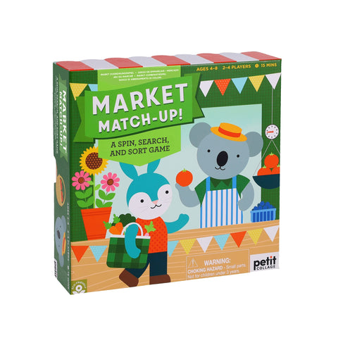 Petit Collage - Matching Game - Market Match Up
