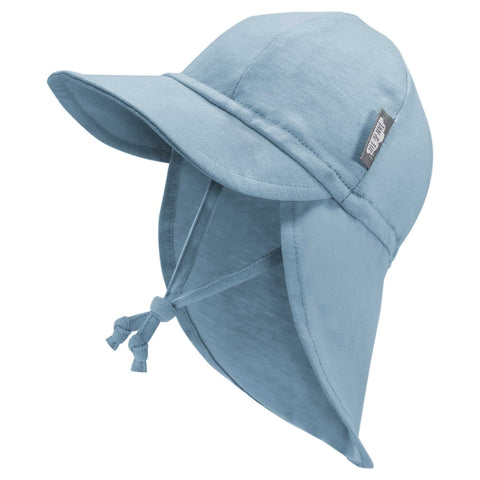 Jan And Jul - Sun Soft Baby Cap - Stormy Blue