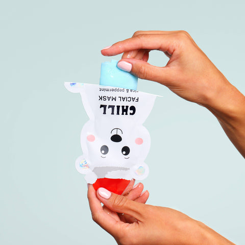 Winter Wonder Animal Facial Mask Gift Set - 4PK