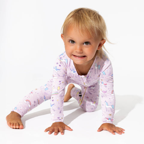 Bellabu Bear - Convertible Footie - Unicorn