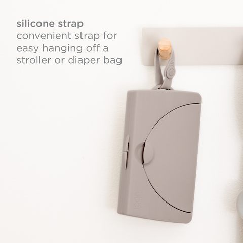 Ubbi - On-the-Go Wipes Dispenser - Taupe