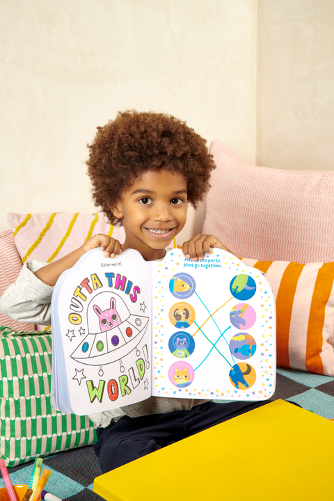 Ooly - Playful Pages Activity Book - Pets in Space