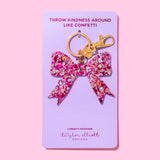 Taylor Elliott Designs - Confetti Keychain - Bow