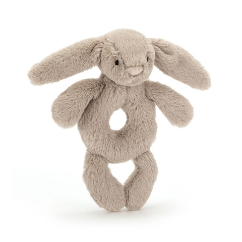 Jellycat - Ring Rattle - Bashful Beige Bunny