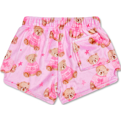 Plush Shorts - Beary Cute