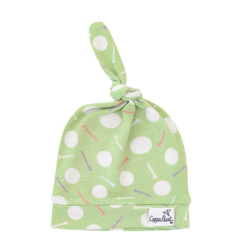 Copper Pearl - Top Knot Hat - Bogey