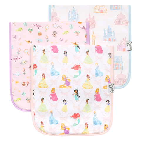 Copper Pearl - Burp Cloth Set - Disney Princess