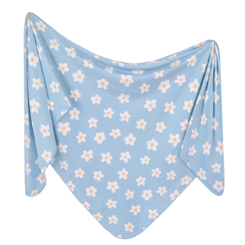 Copper Pearl - Knit Swaddle Blanket - Della