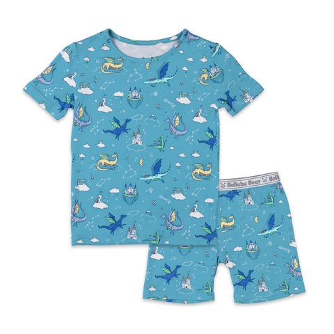 Bellabu Bear - Pajama Short Set - Dragon Dreams
