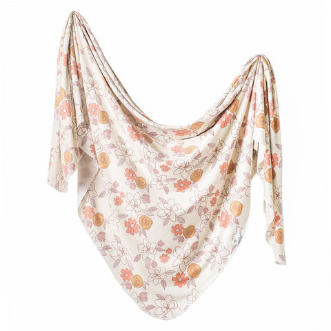 Copper Pearl - Knit Swaddle Blanket - Ferra