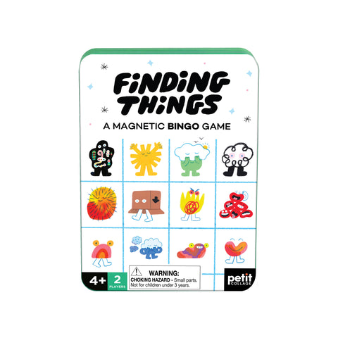 Petit Collage - Magnetic Travel Game - Finding Things Bingo