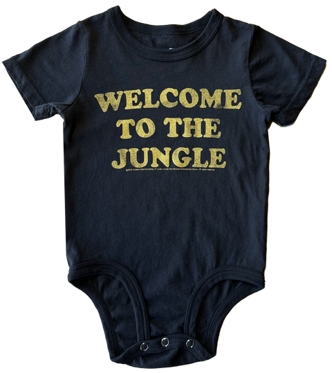 Rowdy Sprout - Organic Onesie - Welcome To The Jungle