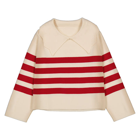 Mayoral - Stripes Sweater - Almond