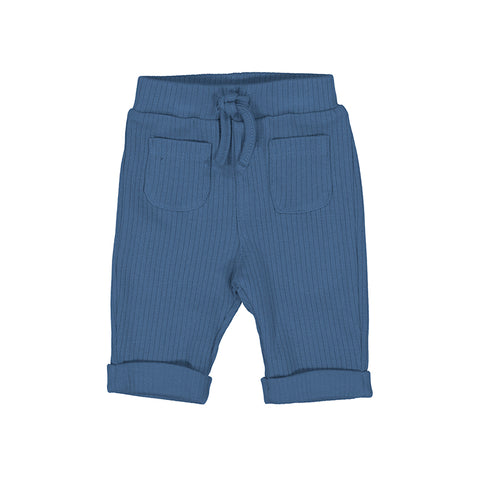 Mayoral - Ribbed Pants - Arctic Blue