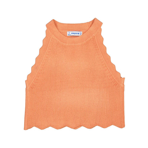 Mayoral - Knit Top - Peach