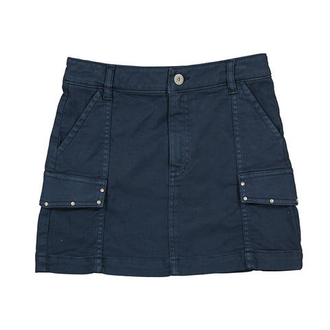 Mayoral - Twill Skirt - Deep Blue