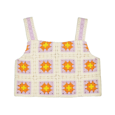 Mayoral - Crochet Top - Bone