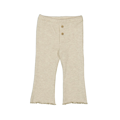 Mayoral - Ribbed Flare Legging - H. Sand