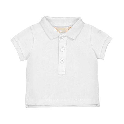 Mayoral - Short Sleeve Polo - White