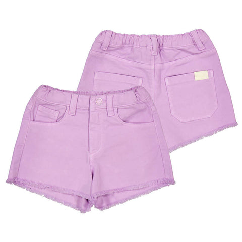 Mayoral - Basic Twill Shorts - Lilac