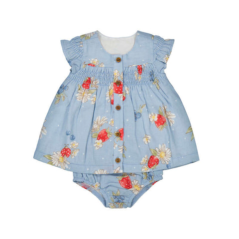 Mayoral - Chiffon Dress - Lagoon Floral