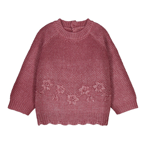 Mayoral - Textured Sweater - Orchid