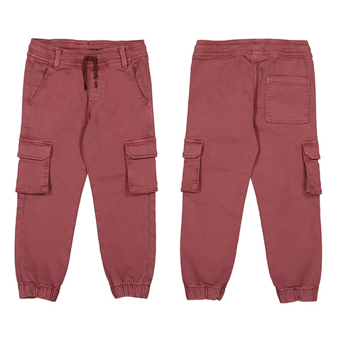 Mayoral - Soft Carago Pant - Eggplant