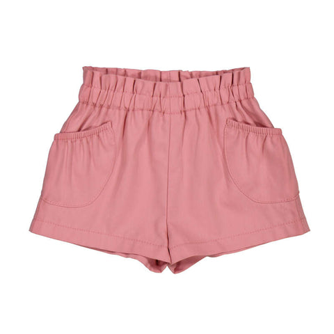 Mayoral - Gathered Waist Shorts - Pink